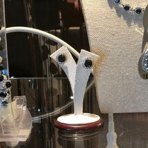 Boutique Sapphire Stud Earrings